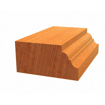 Fraise À Profiler D Avec Roulement À Billes, À Deux Tranchants, Carbure