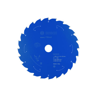 Lame Scie Circulaire Sans-Fil Expert Bois 254X30X2,1Mm 24D