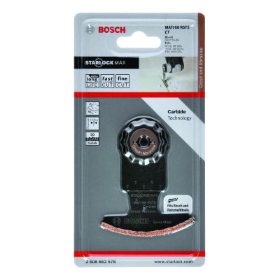 Lame Pour Scie Segment Starlockmax Carbide-Riff Mati 68 Rst5 Joints Et Matériaux