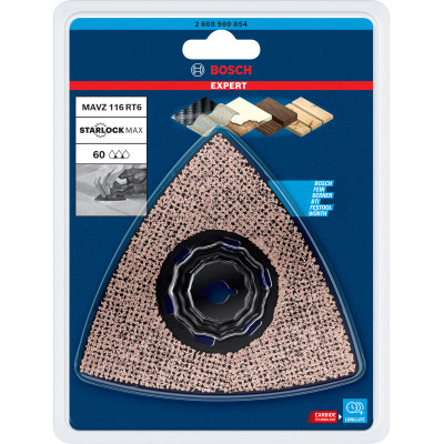 Expert Sanding Plate (Plateau De Ponçage) Pour Outil Multifonctions Mavz 116 Rt6