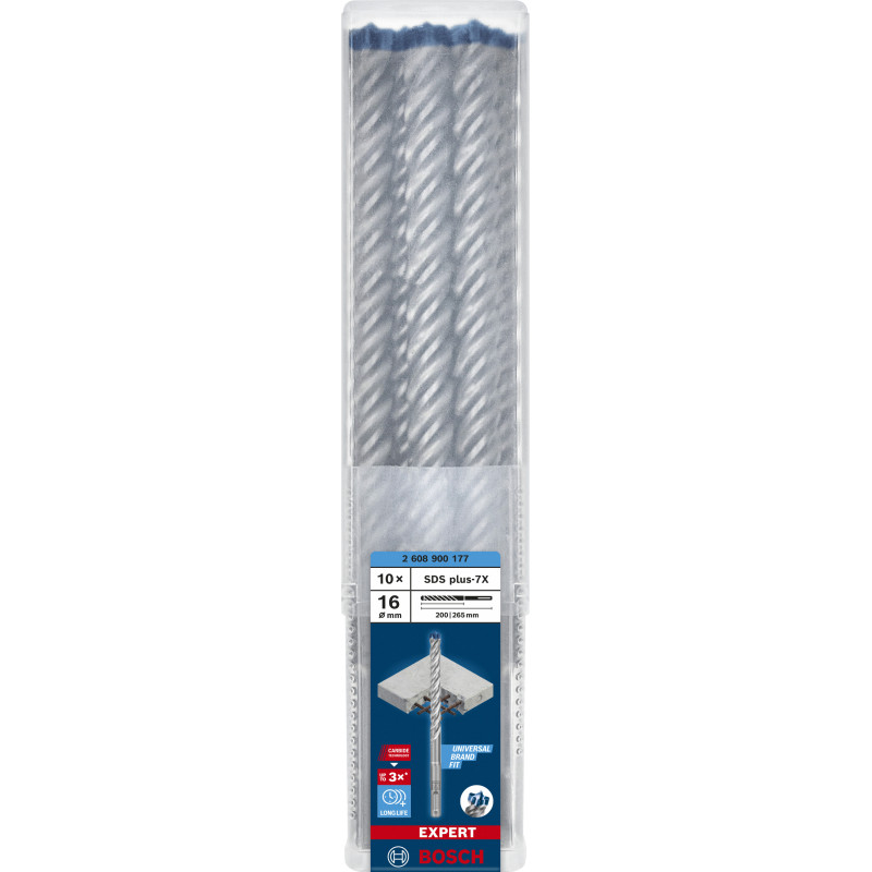 Foret Pour Perforateur Expert SDS Plus-7X 16 X 200 X 265 mm