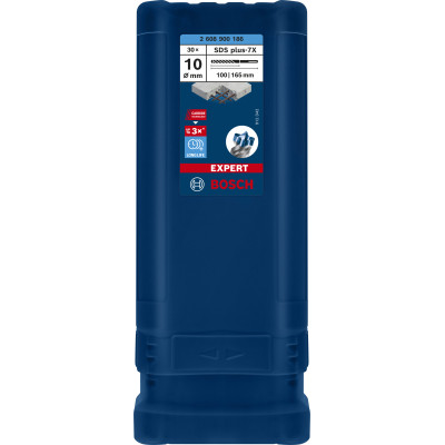 Foret Pour Perforateur Expert SDS Plus-7X 10 X 100 X 165 mm