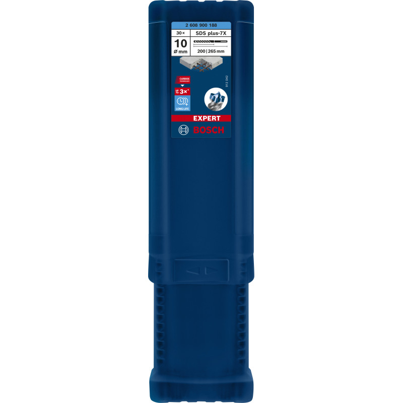 Foret Pour Perforateur Expert SDS Plus-7X 10 X 200 X 265 mm