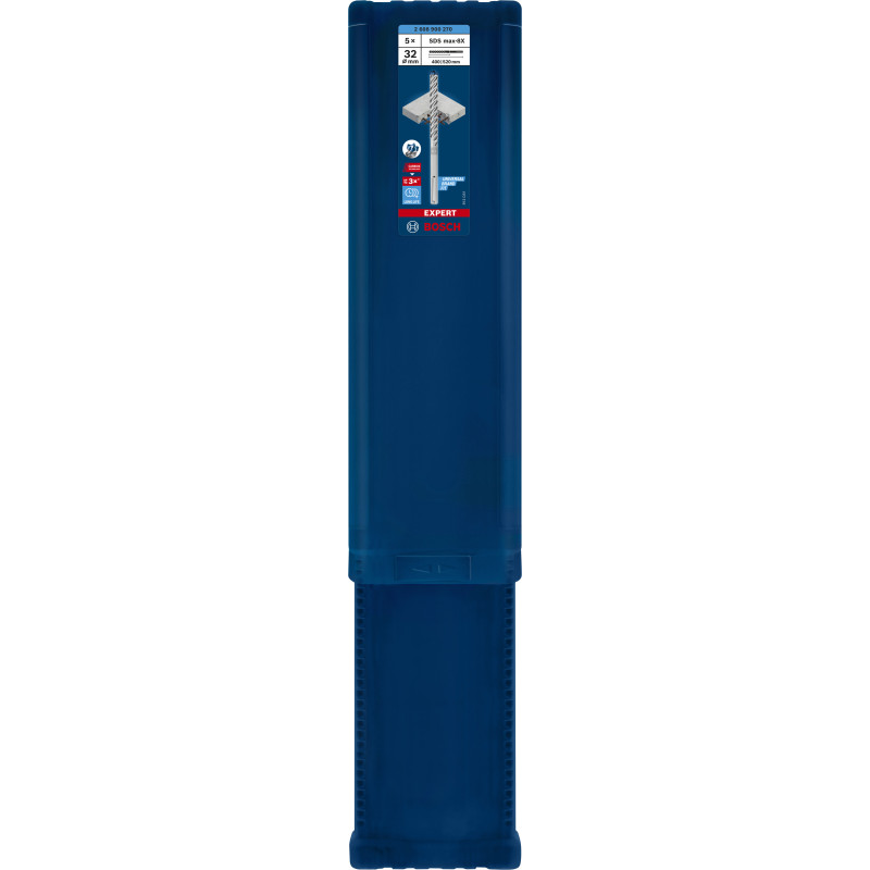 5 Foret Pour Perforateur Expert SDS MAX 8X 32X400X520 mm