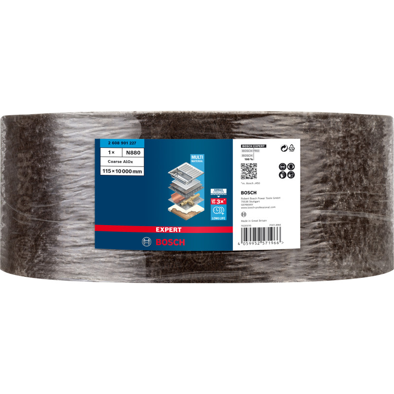 Rouleau De Non-Tissé Expert N880, 115 mm X 10 M, Gros A