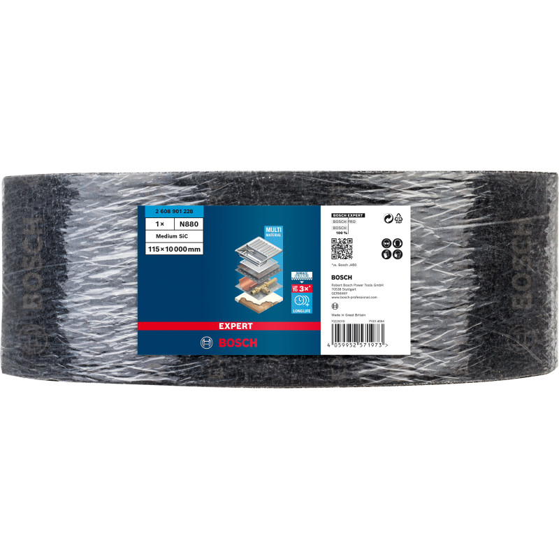 Rouleau De Non-Tissé Expert N880 115 mm X 10 M, Medium S