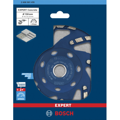 Meule Expert Concrete Grinding 150 X 22,23 X 4,5 mm