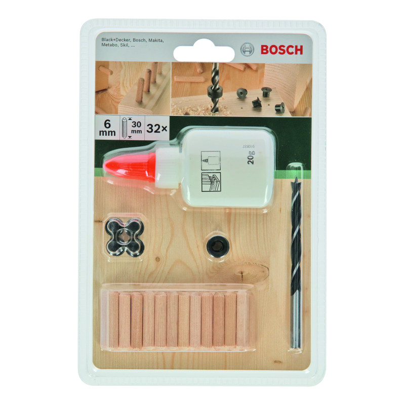 Set De 32 Chevilles D 6 mm L 30 mm