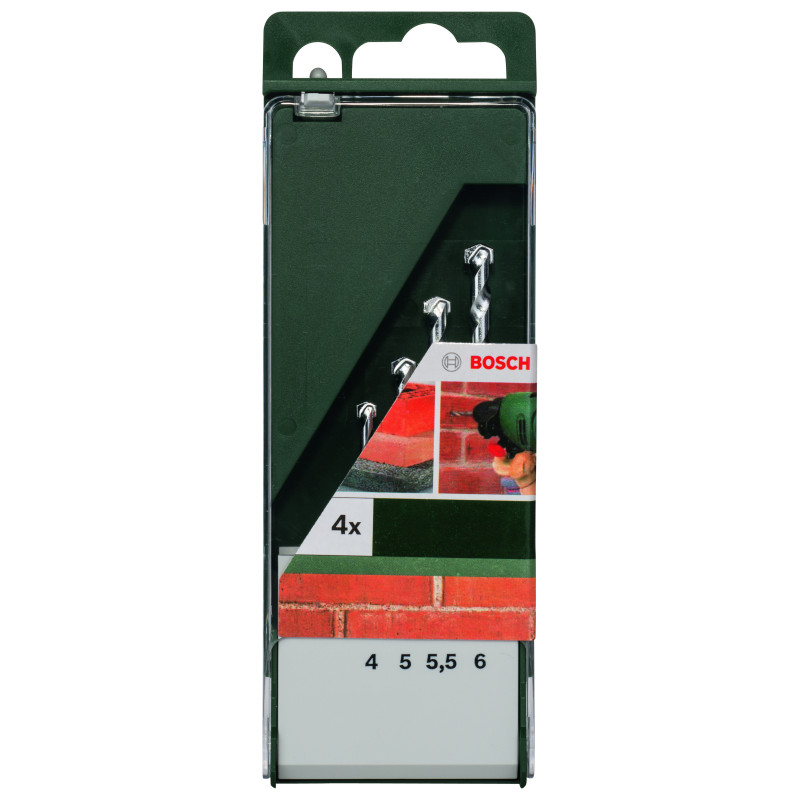 Forets À Matériaux, Set De 4 Pièces 4,0 X 75 5,0 X 85 5,5 X 85 6,0 X 100