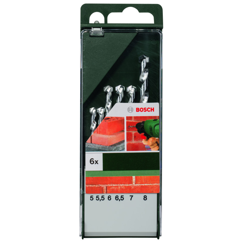 Forets À Matériaux, Set De 6 Pièces 5,0 X 85 5,5 X 85 6,0 X 100 6,5 X 100 7,0 X