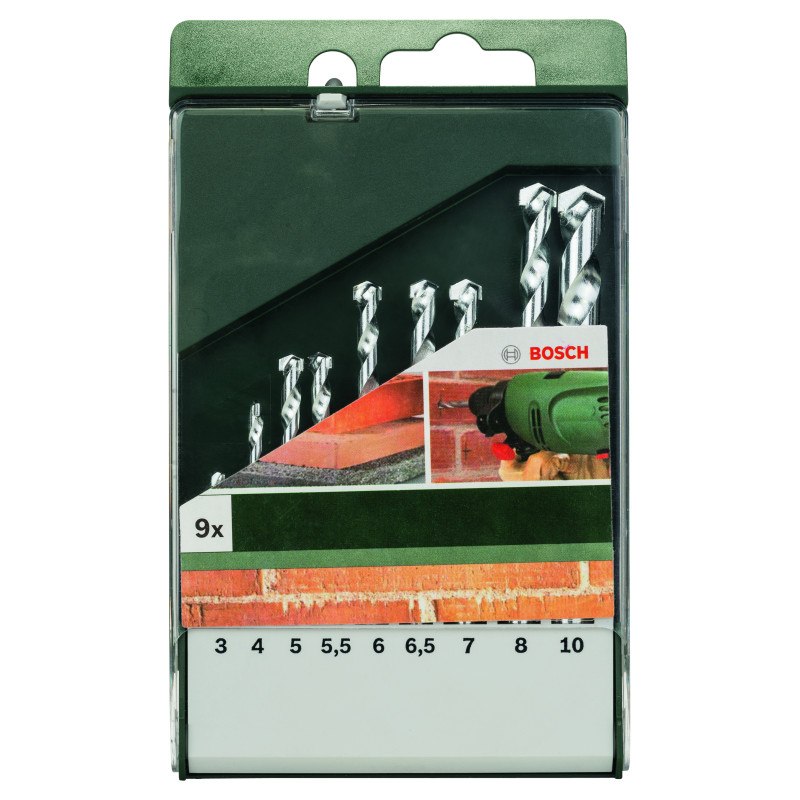 Forets À Matériaux, Set De 9 Pièces 3,0 X 60 4,0 X 75 5,0 X 85 5,5 X 85 6,0 X 10