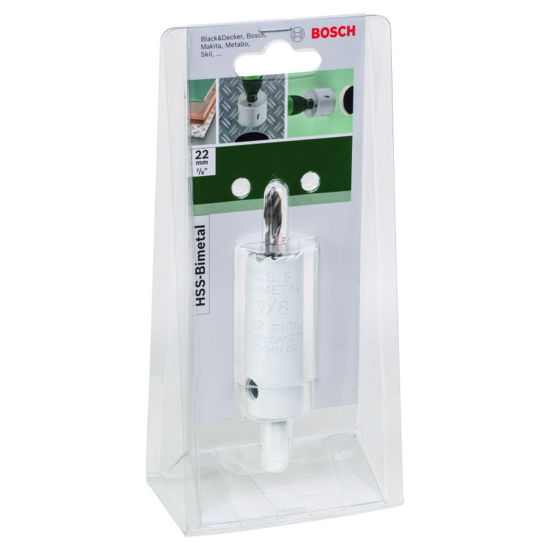 Scie-Trépan HSS Bimétal 22 mm