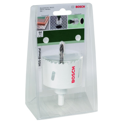 Scie-Trépan HSS Bimétal 64 mm