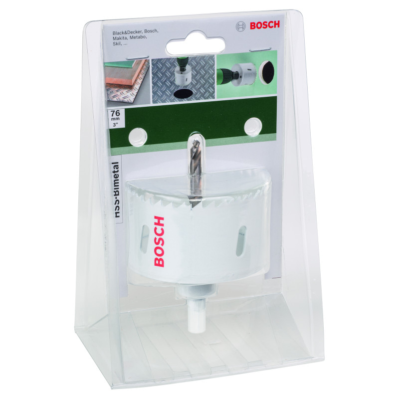 Scie-Trépan HSS Bimétal 76 mm