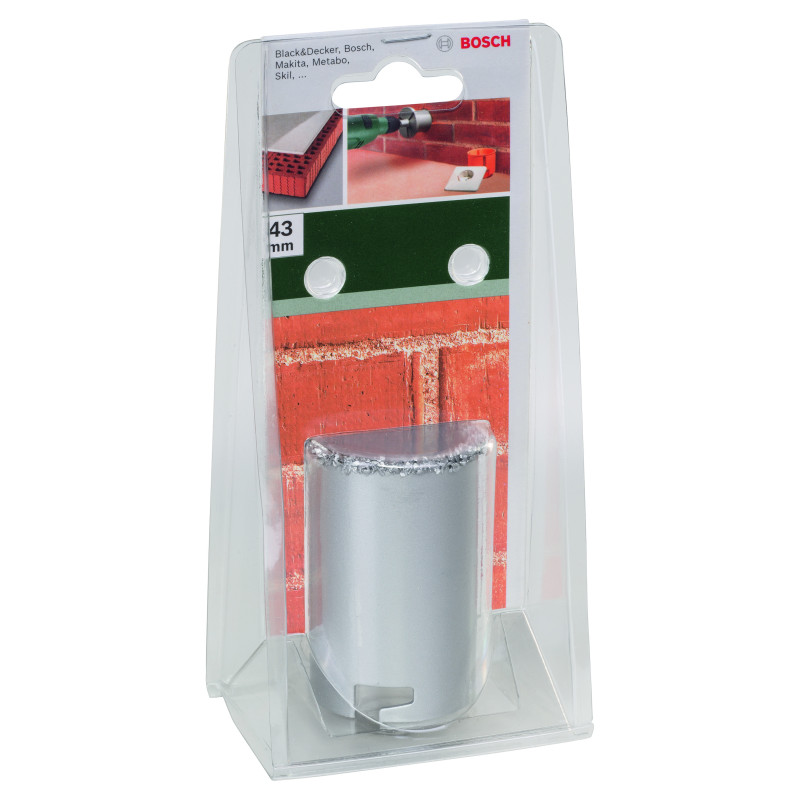 Scies-Trépans À Concrétion Carbure D 43 mm