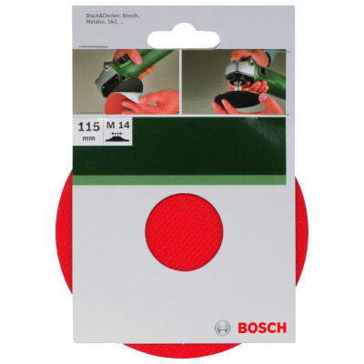 Plateau De Ponçage Caoutchouc À Système Auto-Agrippant Pour Meuleuses Angulaires