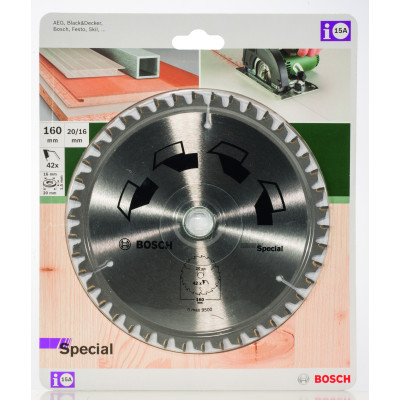 Lame De Scie Circulaire Special D 160 mm Alésage 20 mm Dents 42