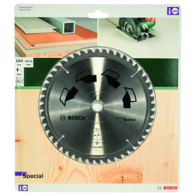 Lame De Scie Circulaire Special D 184 mm Alésage 16 mm Dents 48