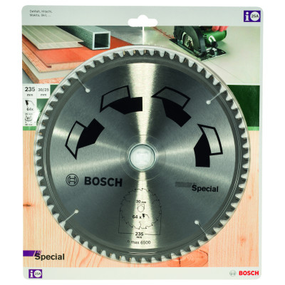 Lame De Scie Circulaire Special D 235 mm Alésage 30 mm Dents 64