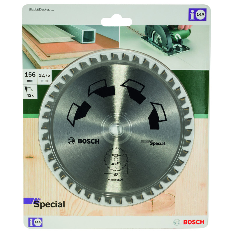 Lame De Scie Circulaire Special D 156 mm Alésage 12,75 mm Dents 42