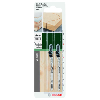 Lame De Scie Sauteuse Hcs, T 101 Ao Clean For Wood