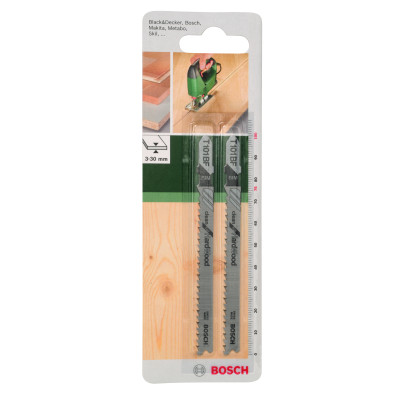 Lame De Scie Sauteuse Bim, T 101 Bf Clean For Hard Wood