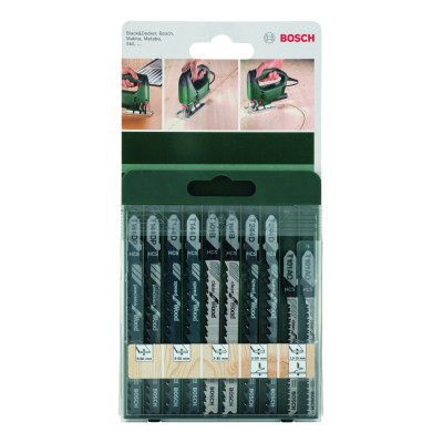 Lames De Scie Sauteuse, Lot De 10 Pièces, Emmanchement En T T 144 D (2X) T 244 D