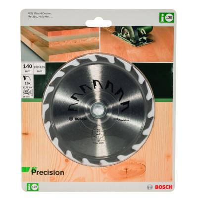 Lame De Scie Circulaire Precision D 140 mm Alésage 20 mm Dents 18