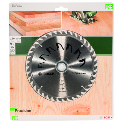 Lame De Scie Circulaire Precision D 180 mm Alésage 30 mm Dents 40