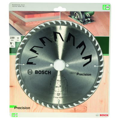 Lame De Scie Circulaire Precision D 230 mm Alésage 30 mm Dents 48