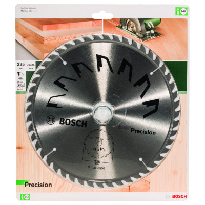 Lame De Scie Circulaire Precision D 235 mm Alésage 30 mm Dents 48