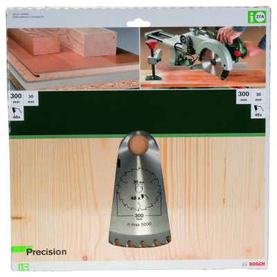 Lame De Scie Circulaire Precision D 300 mm Alésage 30 mm Dents 48