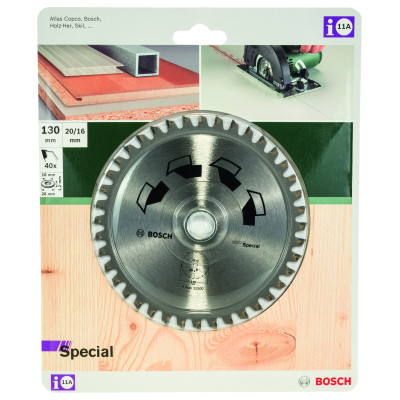 Lame De Scie Circulaire Special D 130 mm Alésage 20 mm Dents 40