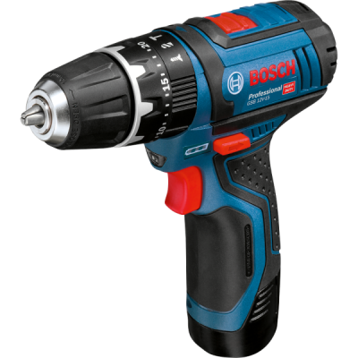 Perceuse À Percussion Gsb 12V-15 + Batteries Gba 2X2,0Ah + Chargeur Gal 12V-20 S