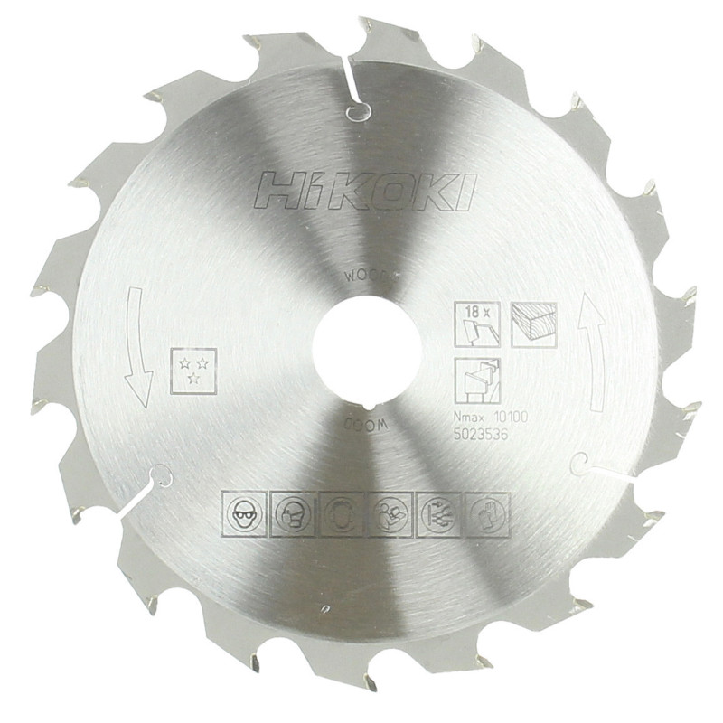 Lame Scie Circulaire Ø125 X 20 Z18 (1Mm) Pour Bois