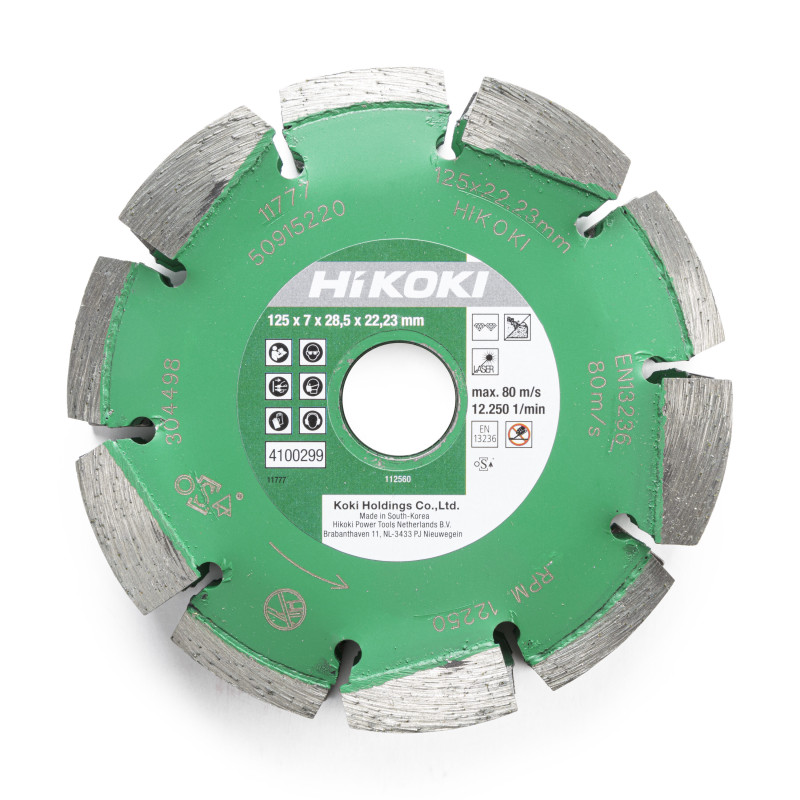 Disc Diamant Univ. Laser Double Ø125X22X2,7 ||18