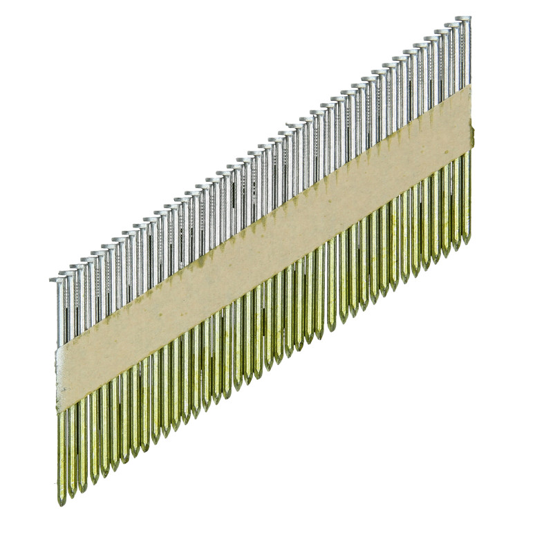 Clous Tête D 34° B.Papier 2,8X65 Lisse Elgv X3000