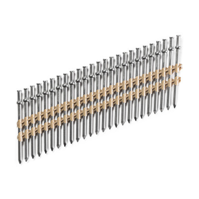 Clous Duplex 21° 3,3X89/77 Lisse B.Plastic (2000)