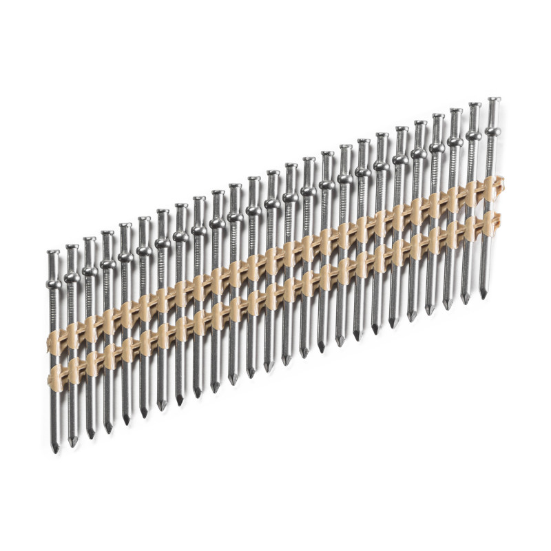 Clous Duplex 21° 3,3X89/77 Lisse B.Plastic (2000)