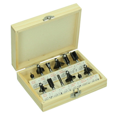 Coffret De 12 Fraises 6 mm Hm