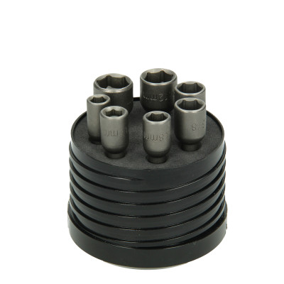 Set De 7 Douilles 1/4" Magnétique