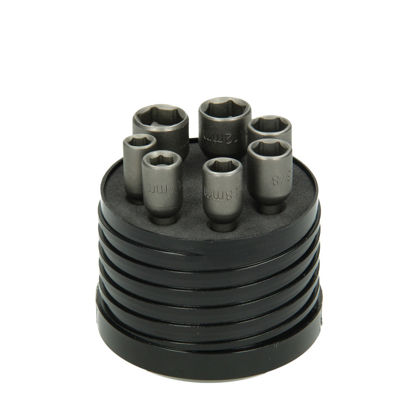 Set De 7 Douilles 1/4" Magnétique