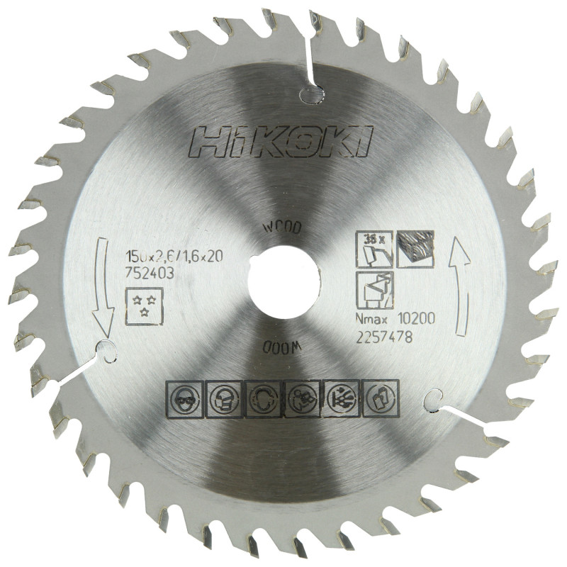 Lame Scie Circulaire Ø150 X 20/16 Z36