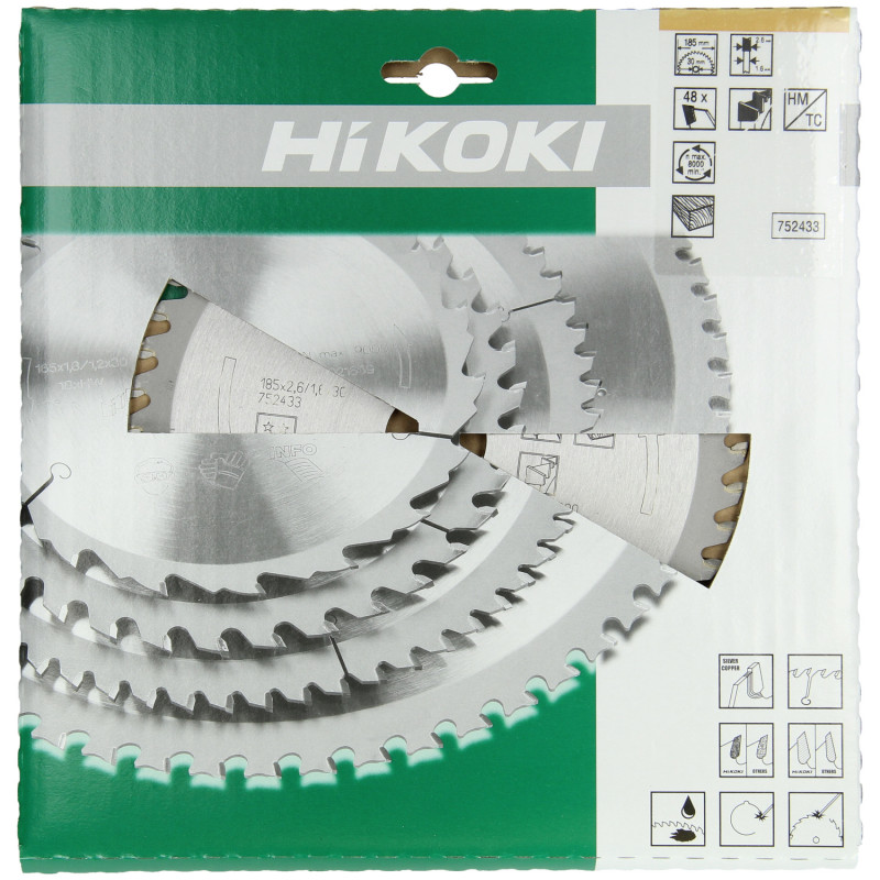 Lame Scie Circulaire Ø185 X 30 Z48