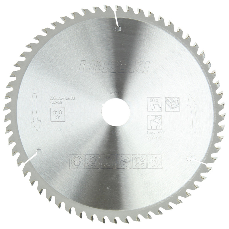 Lame Scie Circulaire Ø235 X 30 Z60