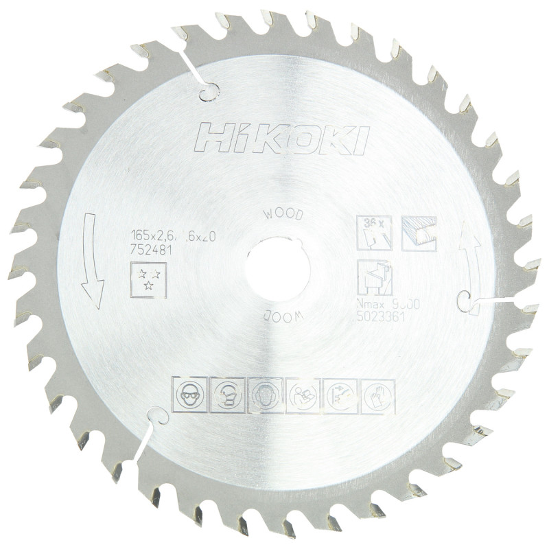 Lame Scie Circulaire Ø165 X 20 Z36