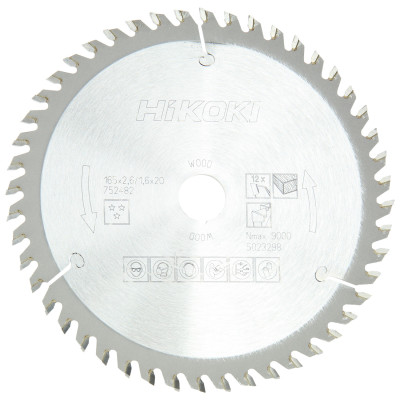 Lame Scie Circulaire Ø165 X 20 Z48