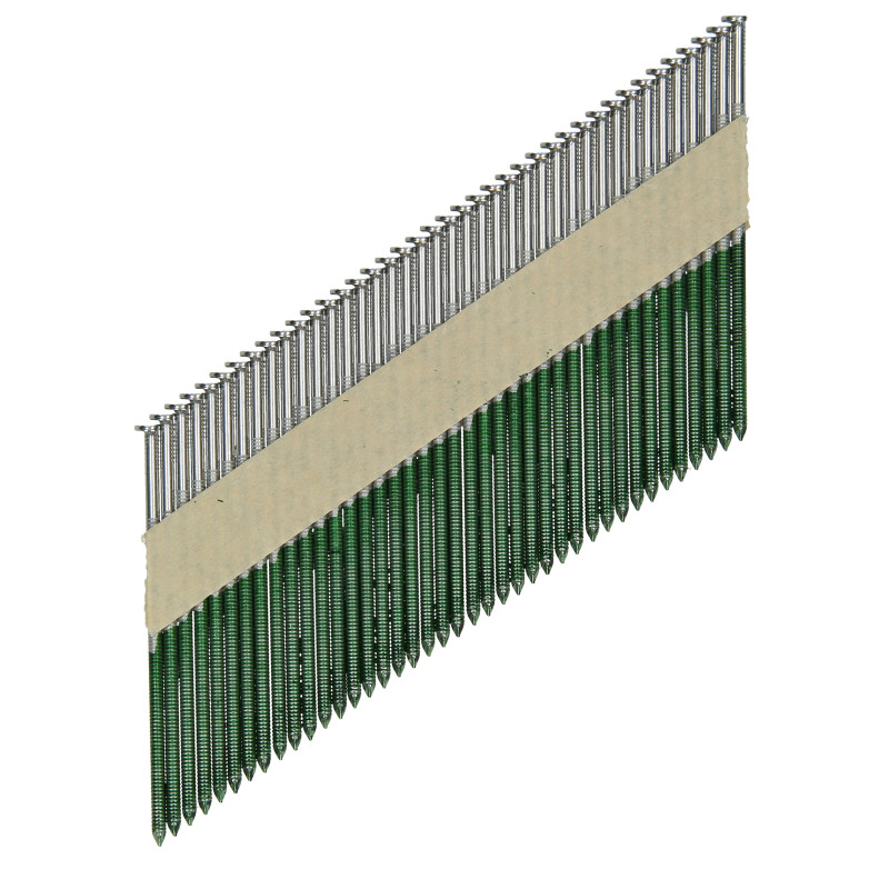 Clous Tête D 34° B.Papier 3,1X90 Cranté X2500