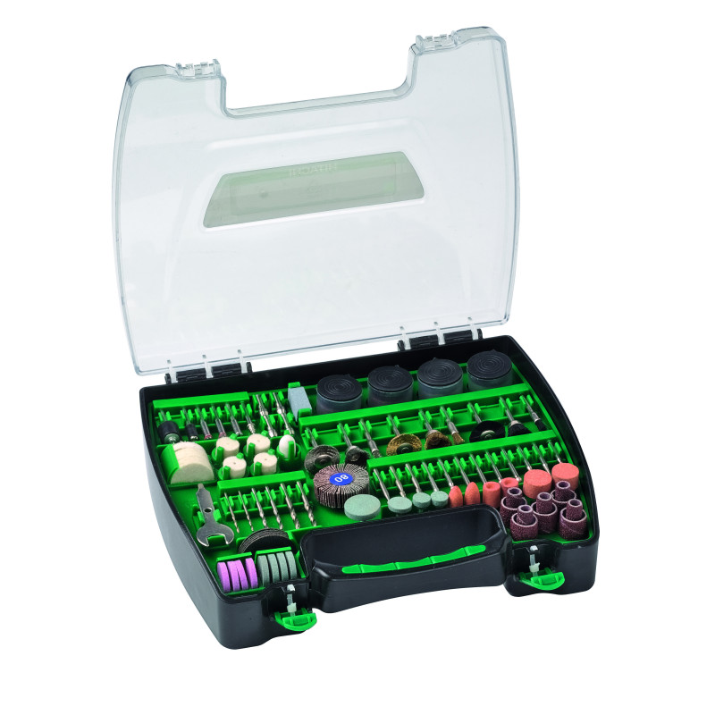 Coffret Assortiment 200 Outils Rotatifs (Emm.Ø3,2)