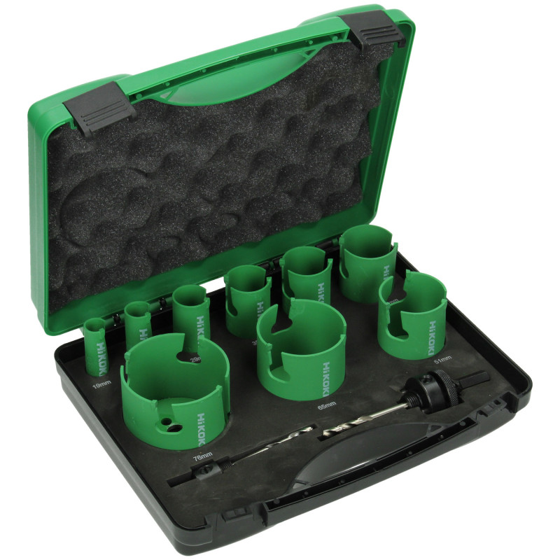 Coffret Électricien 9 Scies Trépan Ø19-76 Carbure